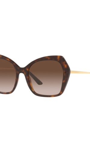 Dolce & Gabbana Women's DG4399 56mm Sunglasses نظارات دولتشي آند غابانا للسيدات DG4399 56mm - نظارات شمسية أنيقة بإطار أسود